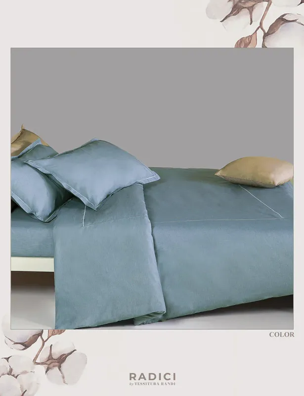 Copripiumino matrimoniale Tessitura Randi linea Radici art. Color