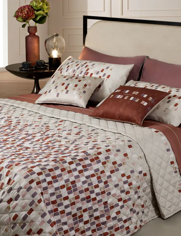 Copriletto Trapuntato 100gr. Borbonese art. Mosaico