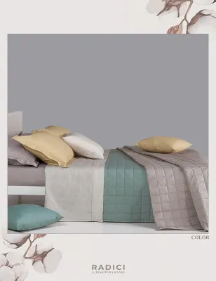 Completo lenzuolo matrimoniale Tessitura Randi linea Radici art. Color Completo lenzuolo matrimoniale Tessitura Randi linea Radici art. Color