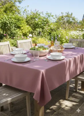 Tovaglia Antimacchia Korin No Stiro 155x180 x6 posti Maison Sucrèe