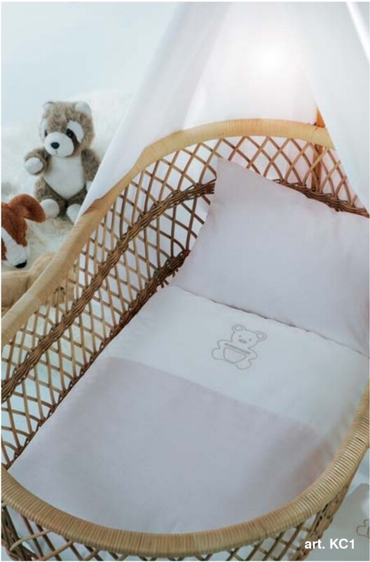 Borbonese Kids set 4pz. culla Sfilabile art. Op Kids Borbonese Kids set 4pz. culla Sfilabile art. Op Kids