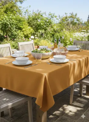 Tovaglia Antimacchia Korin No Stiro 155x225 x8 posti Maison Sucrèe