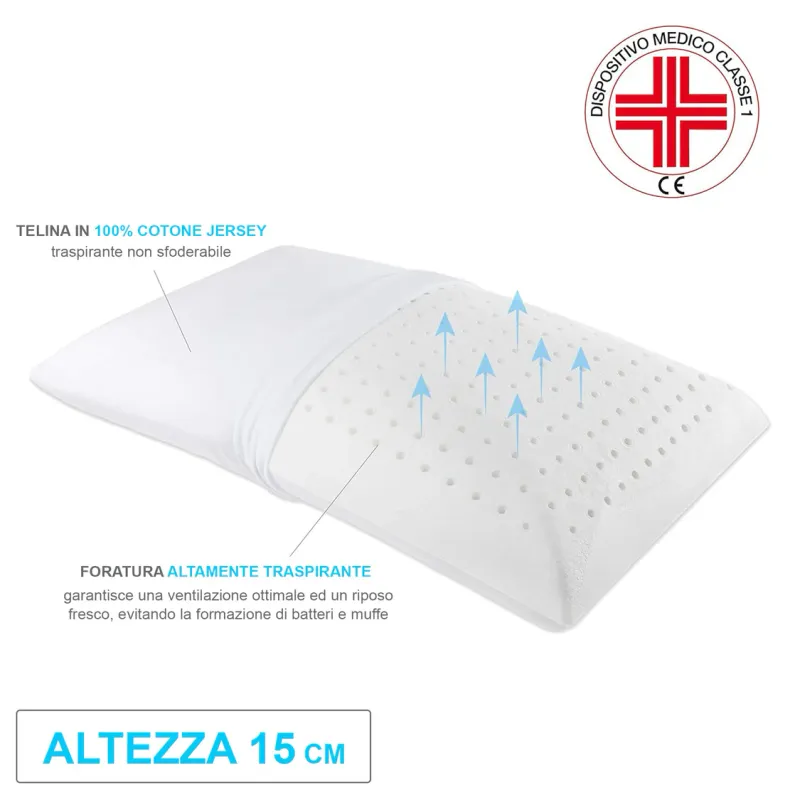 Guanciale Memory Foam - H15 Guanciale Memory Foam - H15
