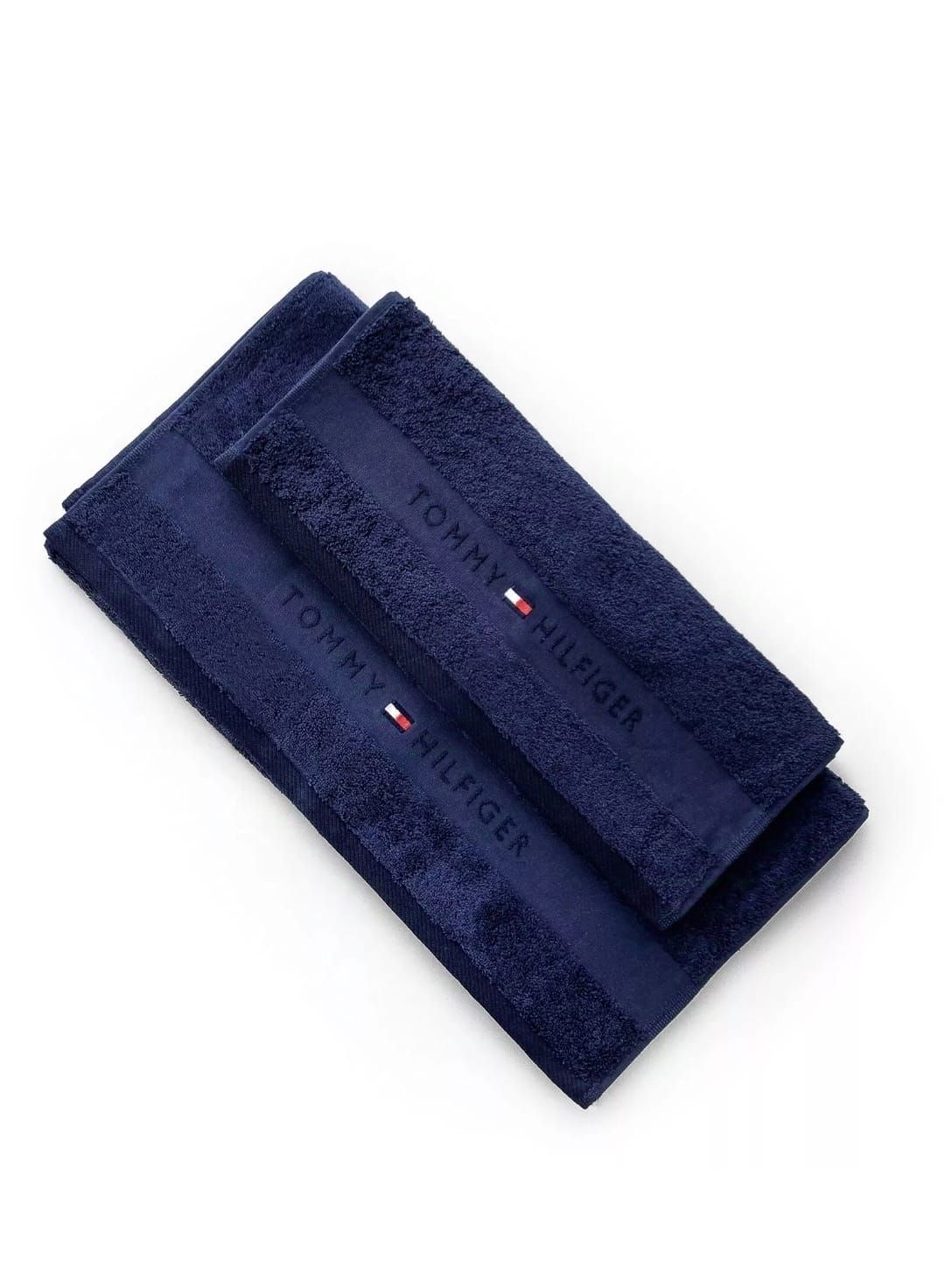 Asciugamani Tommy Hilfinger set 1+1 Asciugamani Tommy Hilfinger set 1+1, colore: Blu