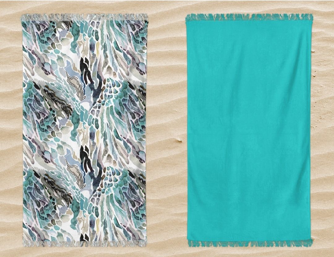 Telo mare in Microspugna con frange Galtex art. Elba Telo mare in Microspugna con frange Galtex art. Elba