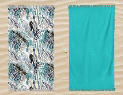 Telo mare in Microspugna con frange Galtex art. Elba Telo mare in Microspugna con frange Galtex art. Elba