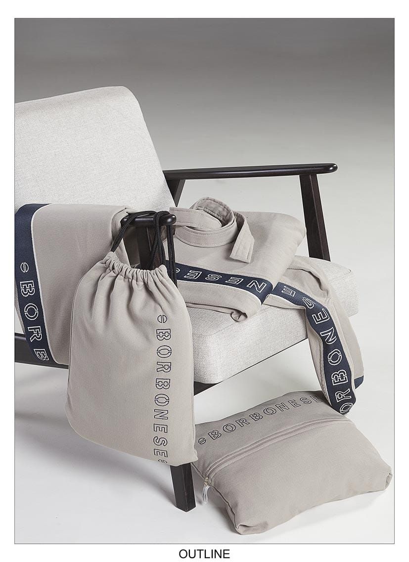 Asciugamani Microspugna set 1+1 Borbonese art. Outline Asciugamani Microspugna set 1+1 Borbonese art. Outline