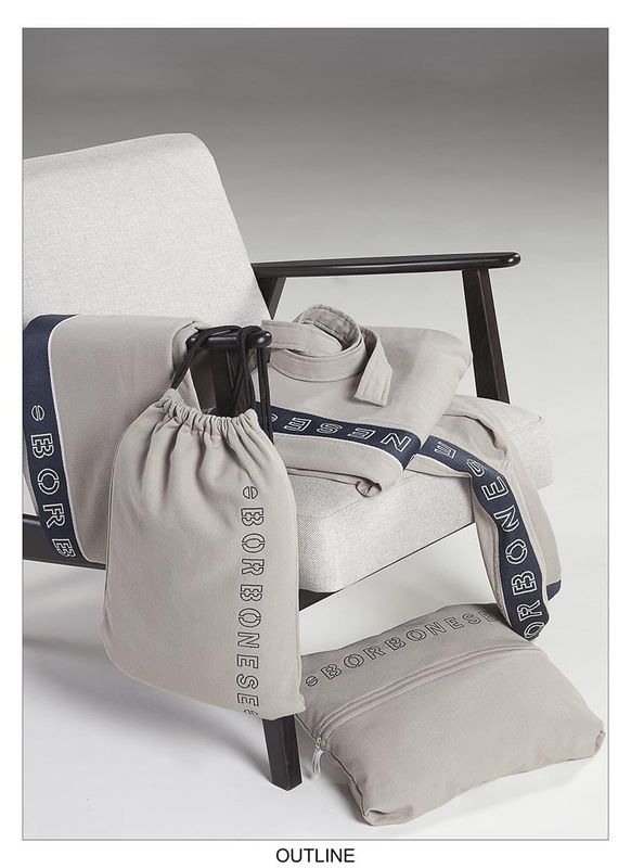 Asciugamani Microspugna set 1+1 Borbonese art. Outline