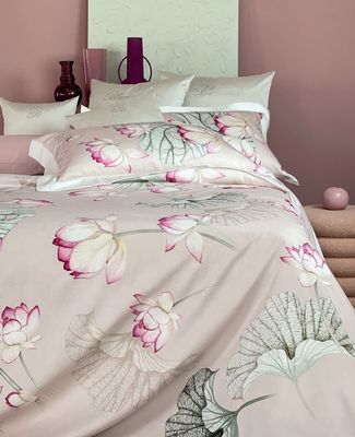 Completo Lenzuola Copriletto Blumarine art. Loto Completo Lenzuola Copriletto Blumarine art. Loto