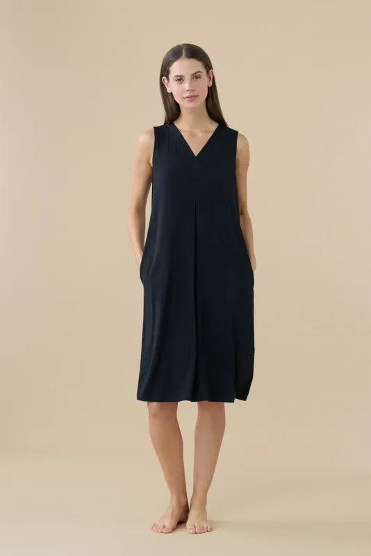 Abitino donna estivo in viscosa articolo noir Abitino donna estivo in viscosa articolo noir