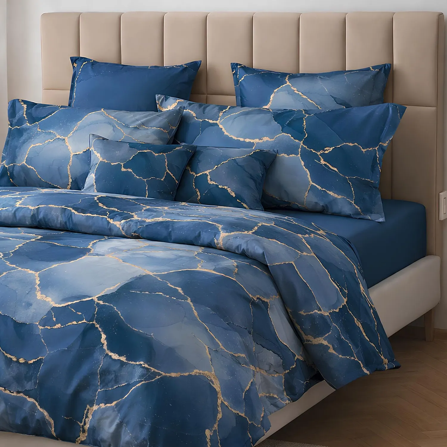 Completo Lenzuola Matrimoniali Percalle 100% Cotone Mirabello Saturn – Effetto Marmo Elegante Completo Lenzuola Matrimoniali Percalle 100% Cotone Mirabello Saturn – Effetto Marmo Elegante