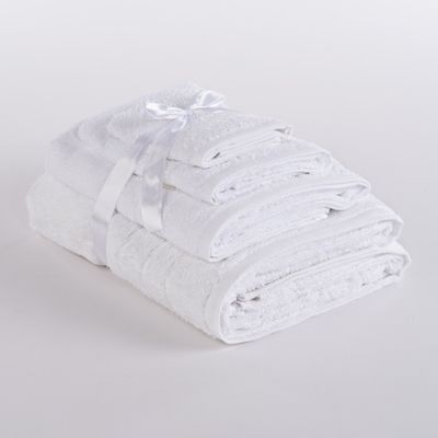 Asciugamani Set 4 pezzi spugna Asciugamani Set 4 pezzi spugna