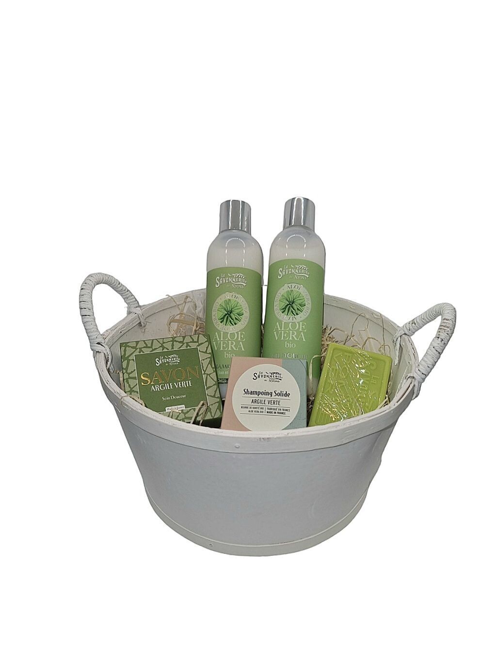 Panier de beauté naturelle aloé Vera