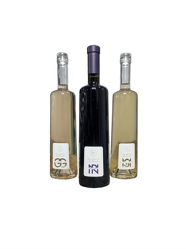 Trio de vins exclusifs
Rouge blanc rosé