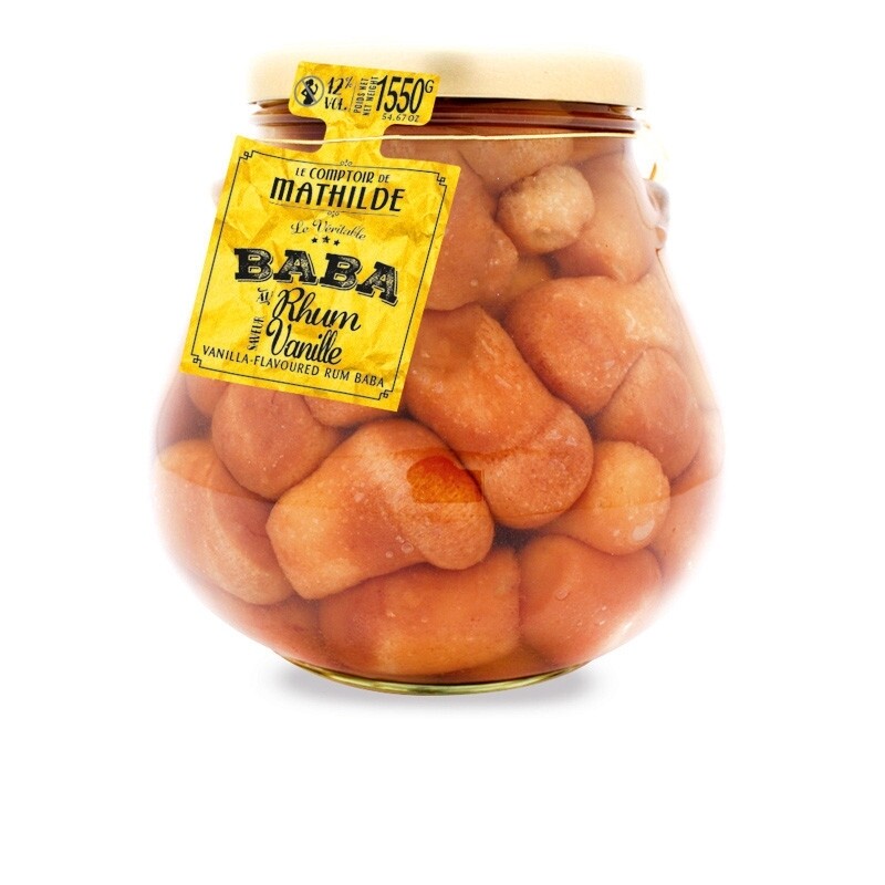 Le véritable Baba rhum vanille 1550g