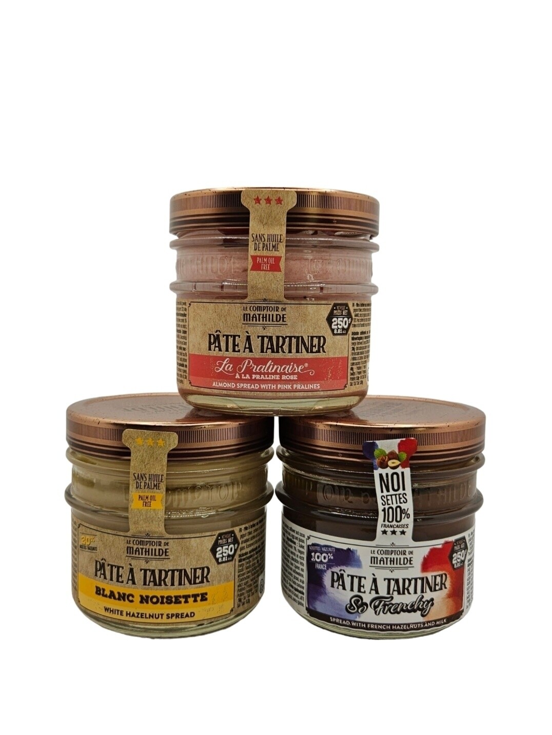 Trio Pâtes à Tartiner Mathilde

