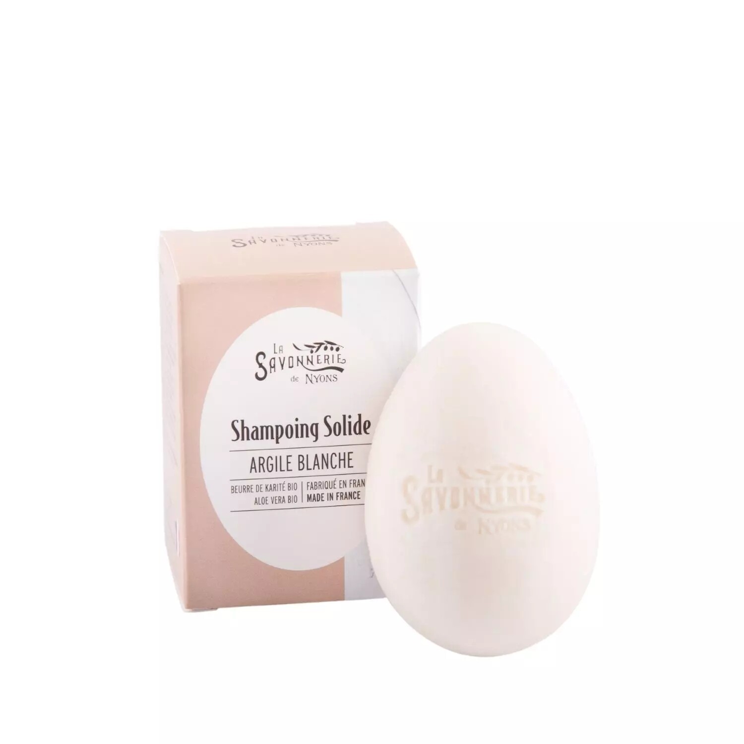 Shampoing solide à l’argile blanche de la savonnerie