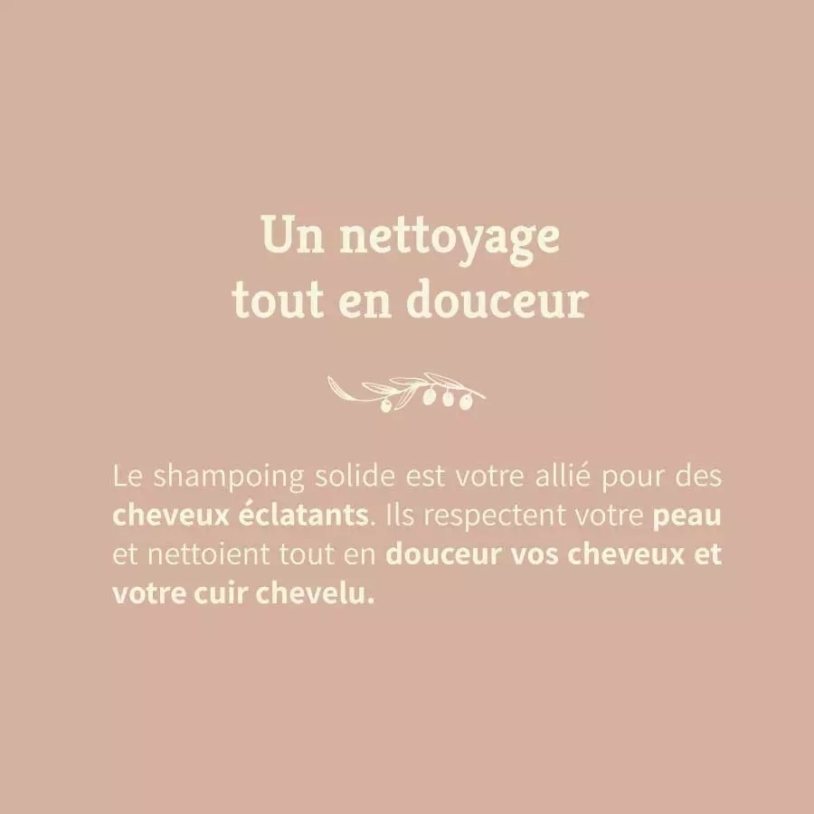 Shampoing solide à l’argile verte de la savonnerie