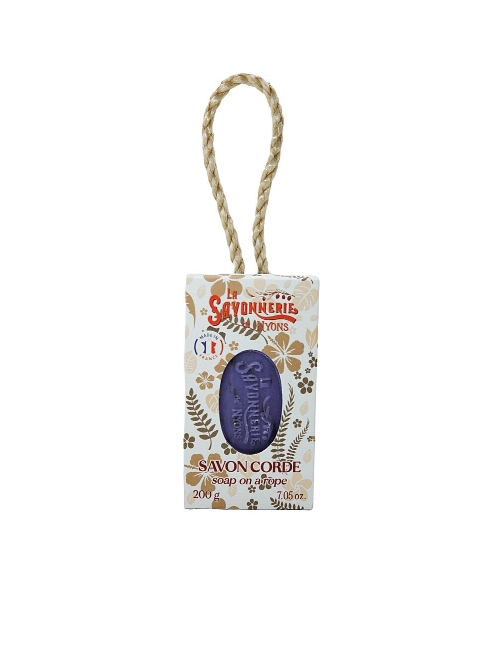 
Savon corde 200g lavande de la savonnerie