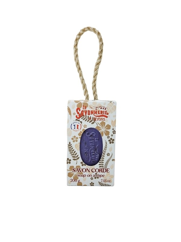 
Savon corde 200g lavande de la savonnerie