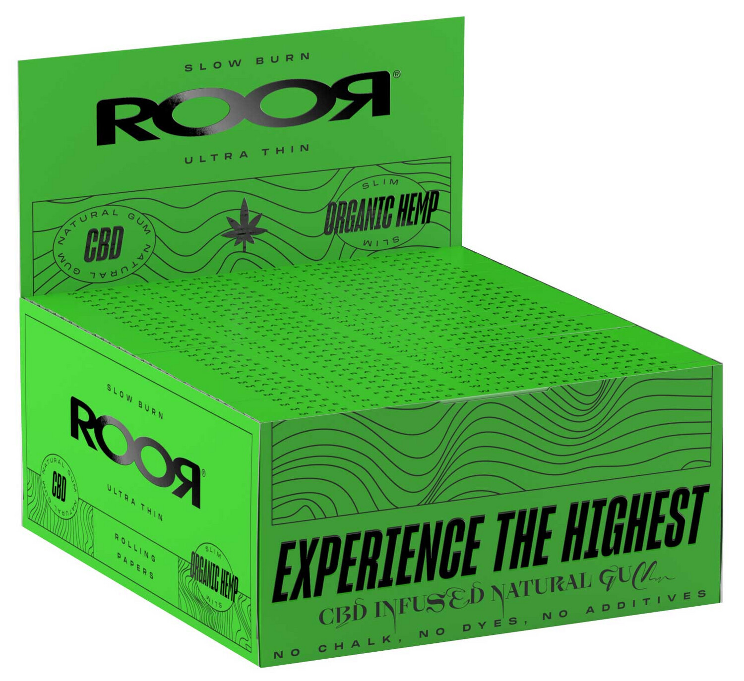 ROOR Organic Hemp King Size Slim mit CBD