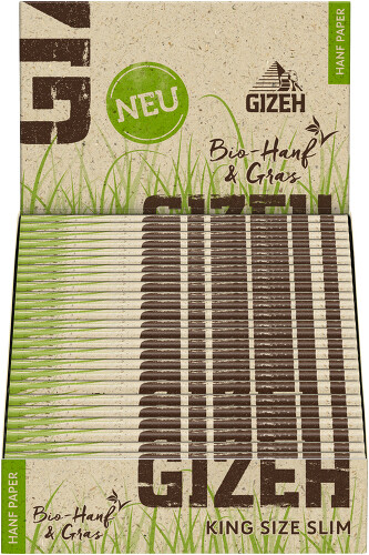 GIZEH BIO-Hanf &amp; Gras King Size Slim