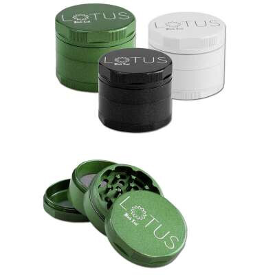 Black Leaf Lotus Grinder 4-tlg Ø53mm