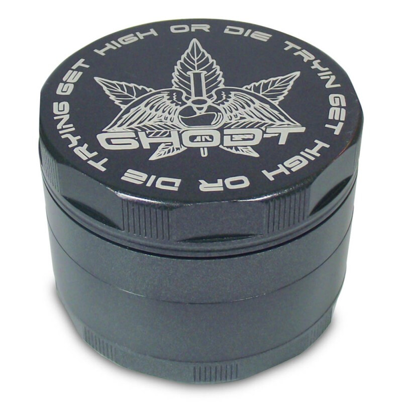 GHODT Ceramic Coated Grinder Ø63mm black