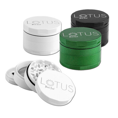 Black Leaf Lotus Grinder 4-tlg 63mm