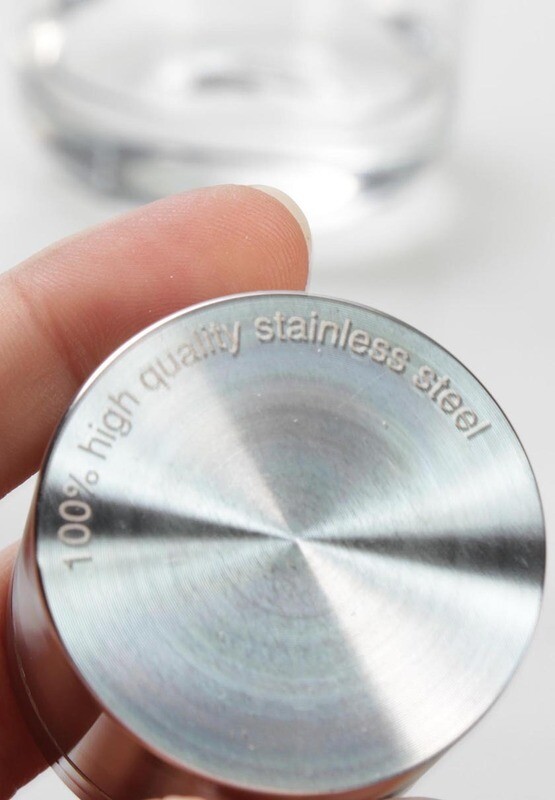 Black Leaf Steely Dan Edelstahl-Grinder 4-tlg. Ø48mm