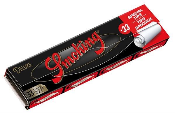 Smoking DeLuxe King Size Slim Papier + Filtertips