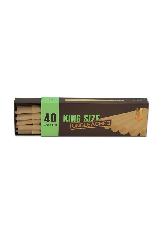 Jware Konische Hülsen King Size ungebleicht 24stk