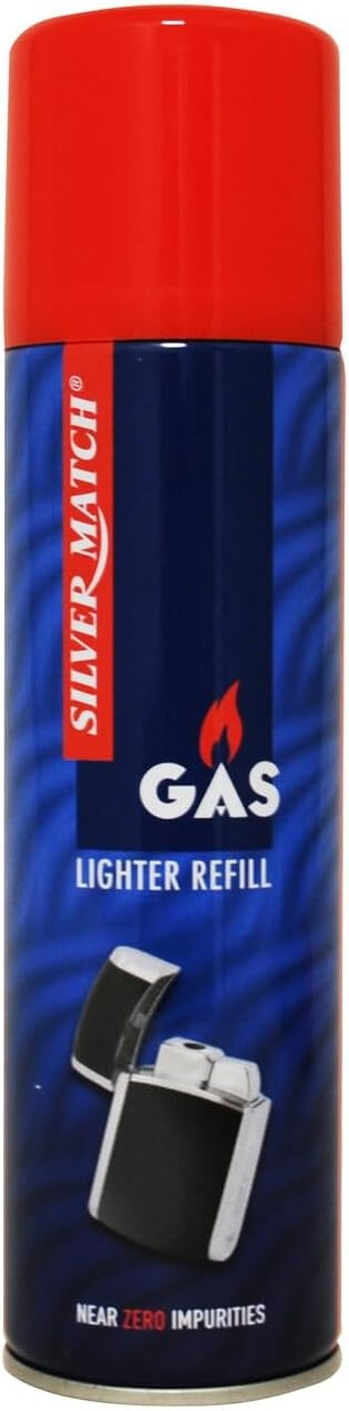 Silver Match Feuerzeuggas 300ml