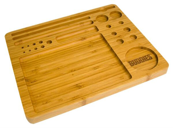 BUDDIES Bamboo - Rolling Tray groß