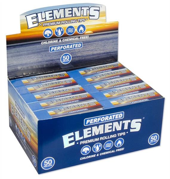 Elements Filtertips perforiert