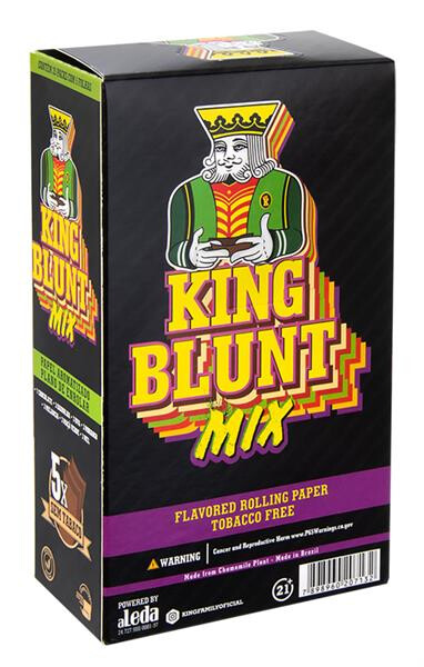 King Blunt - tabakfreie Blunt Wraps, 25er Box, &quot;MIX&quot;