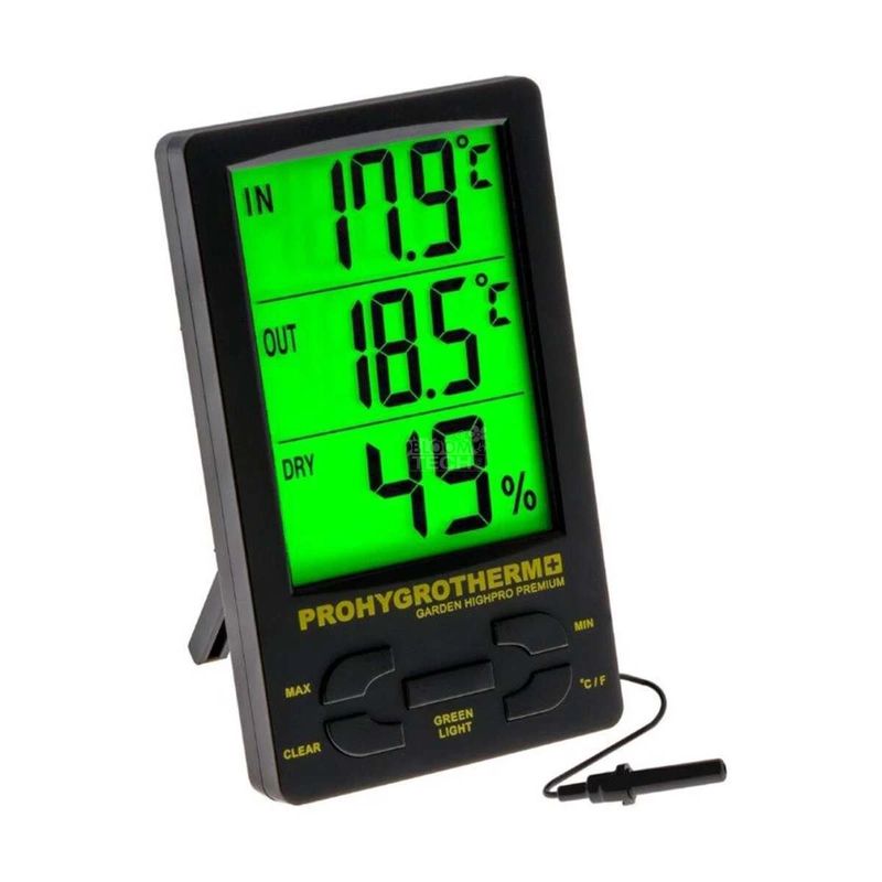 Garden Highpro Thermo- &amp; Hygrometer digital Pro