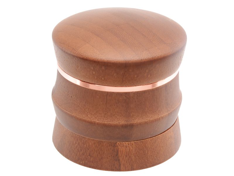 ​Grinder &quot;Bambus/ Alu&quot; Ø 63mm, 4-tlg. mit Geschenkbox