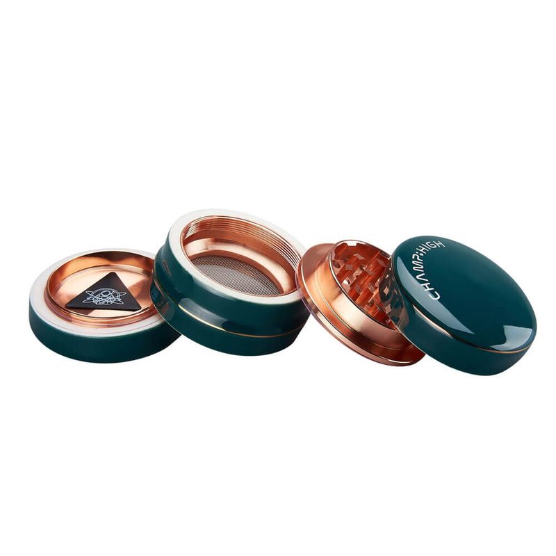 Champ-High Grinder aus Porzellan, grün Ø63mm
