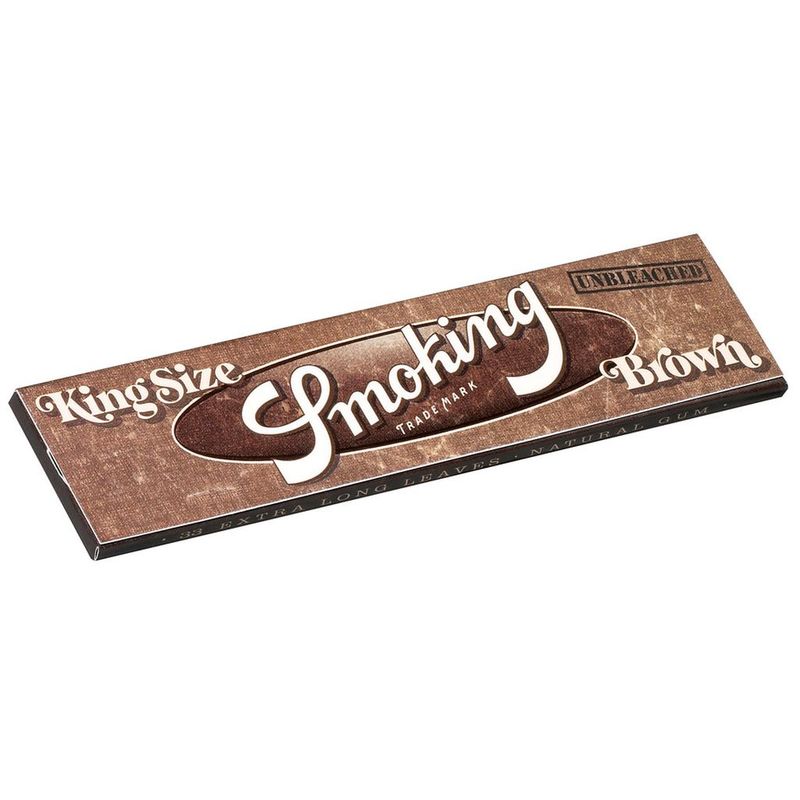 Smoking King Size braun ungebleicht