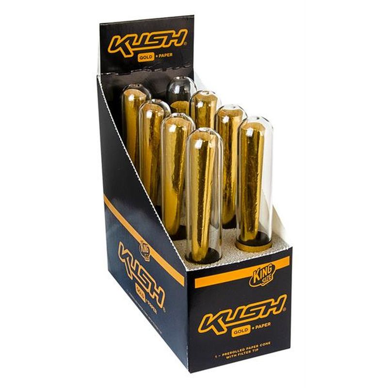 GOLD KUSH King Size Cones Hemp