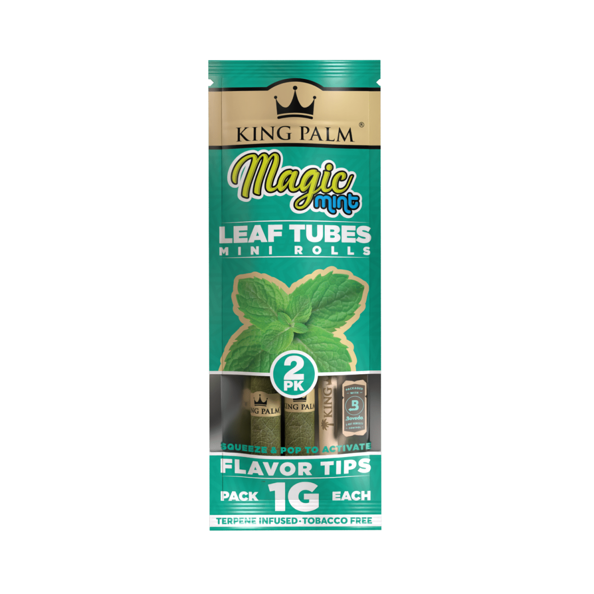 King Palm 2 mini Rollies 1 Gramm Magic Mint