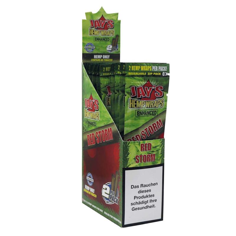 "Juicy Hemp Wraps Red Storm" 25/2
