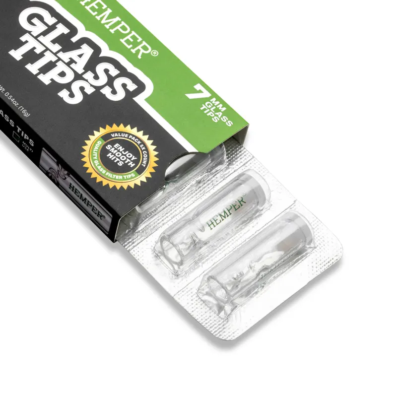 HEMPER - Glass Filter Tips 7mm