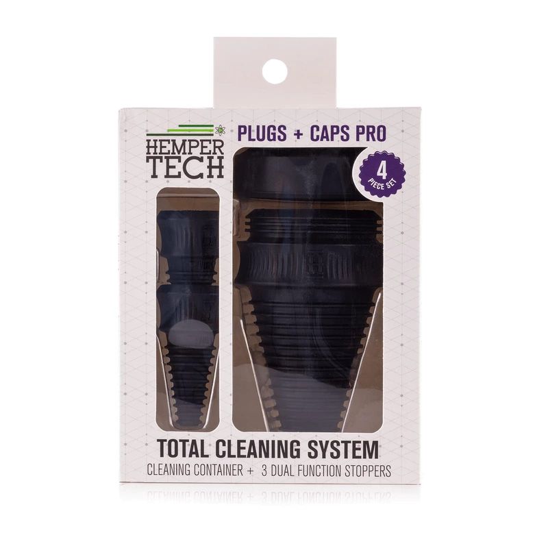 HEMPER Tech - Cleaning Plugs+Caps PRO schwarz