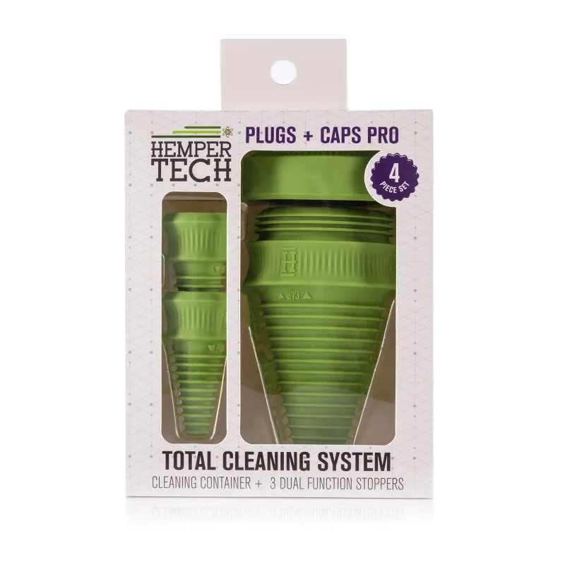 HEMPER Tech - Cleaning Plugs+Caps PRO schwarz