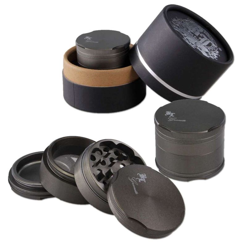 Black Leaf -New Edge Granite Grinder 4-tlg