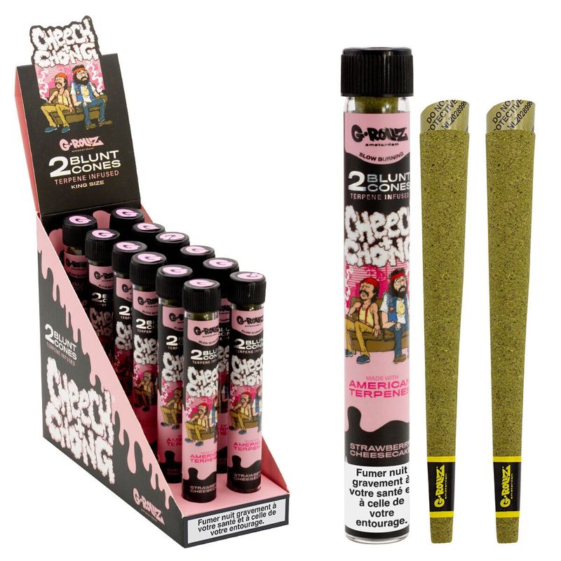 G-Rollz &quot;Cheech &amp; Chong&quot; Strawberry Cheesecake