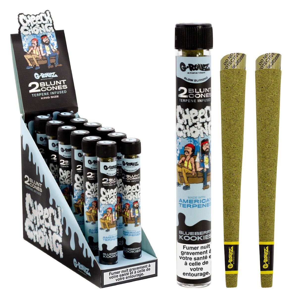 G-Rollz &quot;Cheech &amp; Chong&quot; Blueberry Kookies