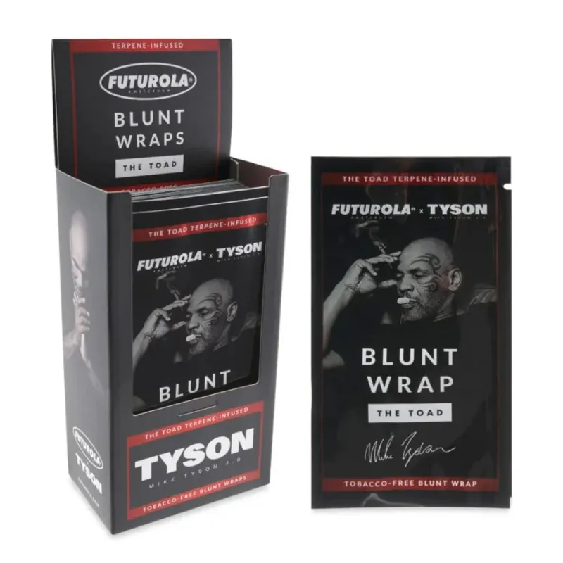 Futurola | Tyson 2.0 x Futurola Terpene-Infused (Tobacco Free) Blunt Wrap